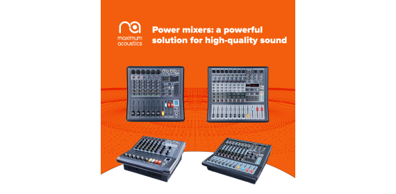 Силовые микшеры Maximum Acoustics: мощное решение для качественного звука