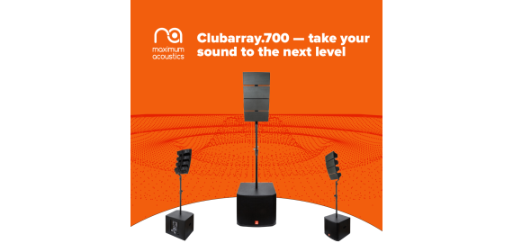 Активний комплект акустичних систем Maximum Acoustics Clubarray.700