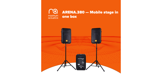 Mobile stage in one box: Maximum Acoustics Arena.380 review