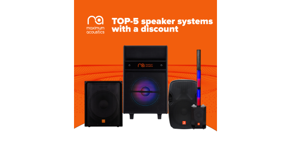 TOP-5 speaker systems with a discount