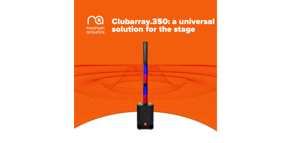 Review of the Maximum Acoustics Clubarray.350 active column speaker system