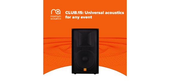 From school lineup to rocker jam: 5 tasks that Maximum Acoustics CLUB.15 will handle perfectly