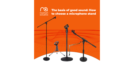Straight stand or “crane”: choosing a microphone base for the task
