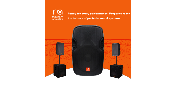 How to extend the lifespan of the built-in battery in a portable speaker