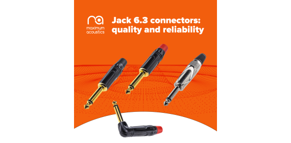 Reliable Jack 6.3 connectors – a professional solution for clear sound