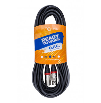 Microphone cable Maximum Acoustics MIC.XX10 (Red) (OFC)