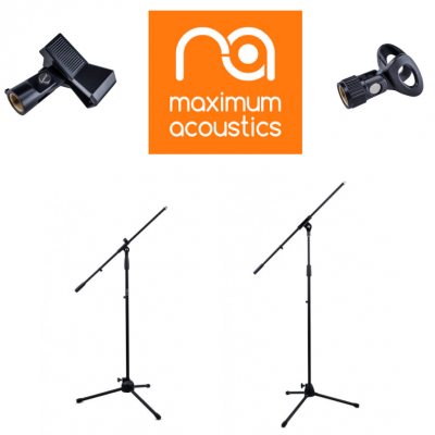 Maximum Acoustics microphone stands
