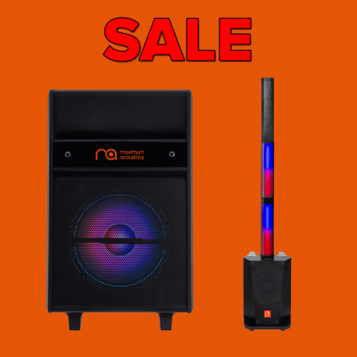 Sale! Buy the best models of Maximum Acoustics PA systems at special prices!