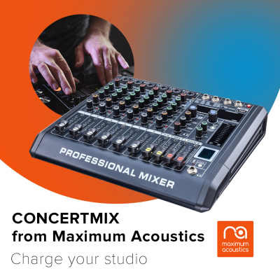 Charge your studio with CONCERTMIX