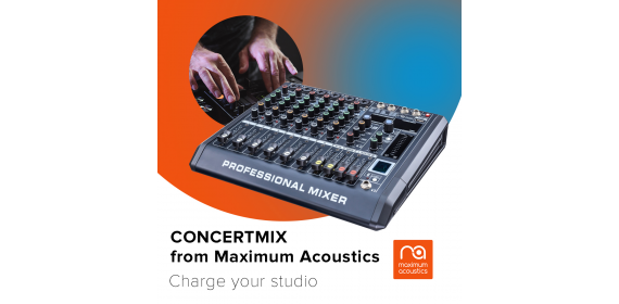 Charge your studio with CONCERTMIX
