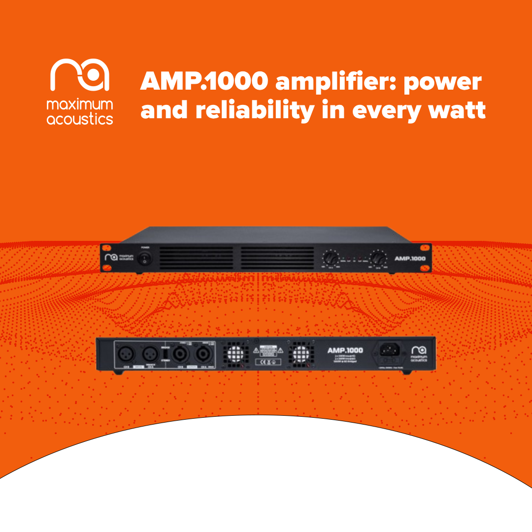 Потужність і надійність у кожному ваті: підсилювач Maximum Acoustics AMP.1000