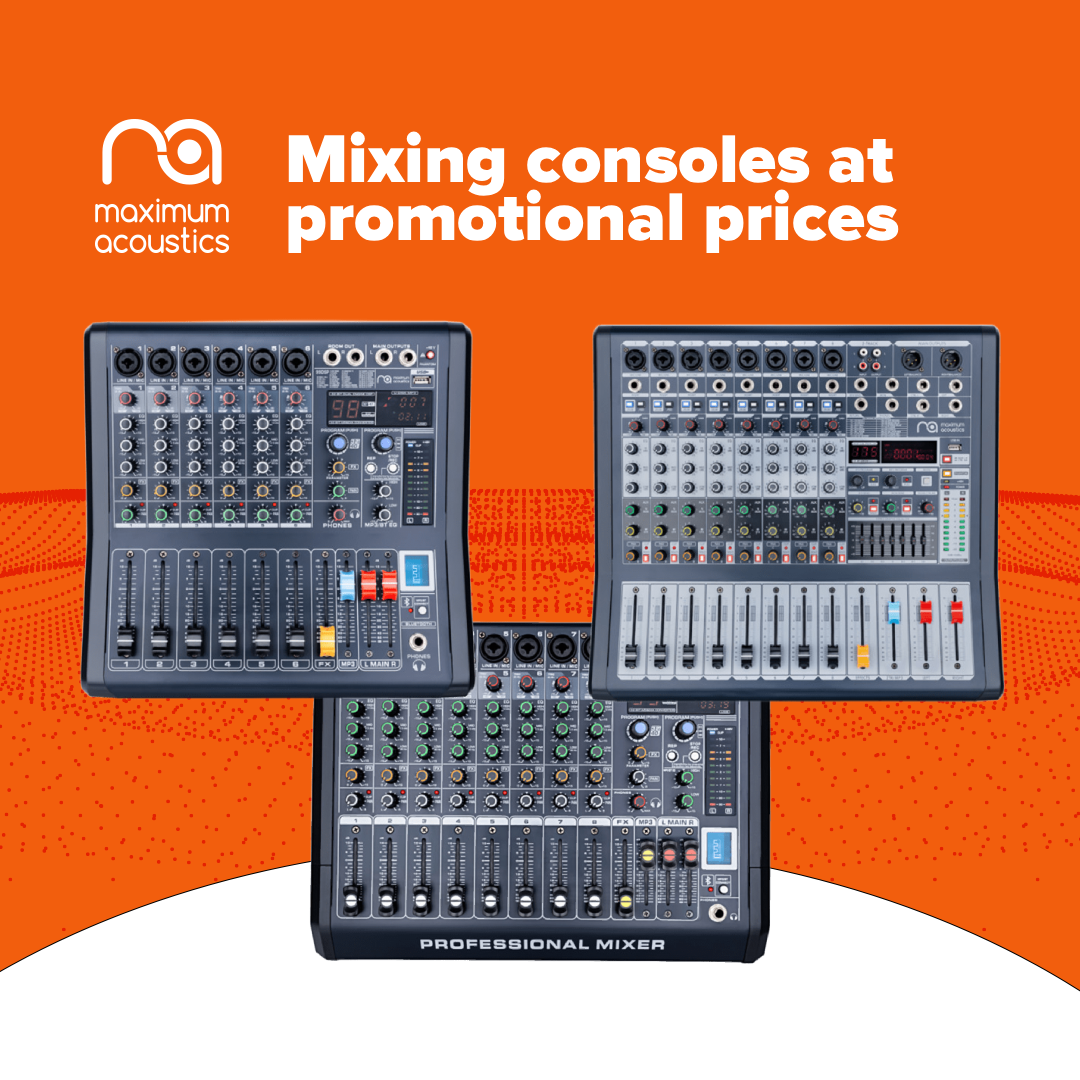 Mixing consoles at promotional prices