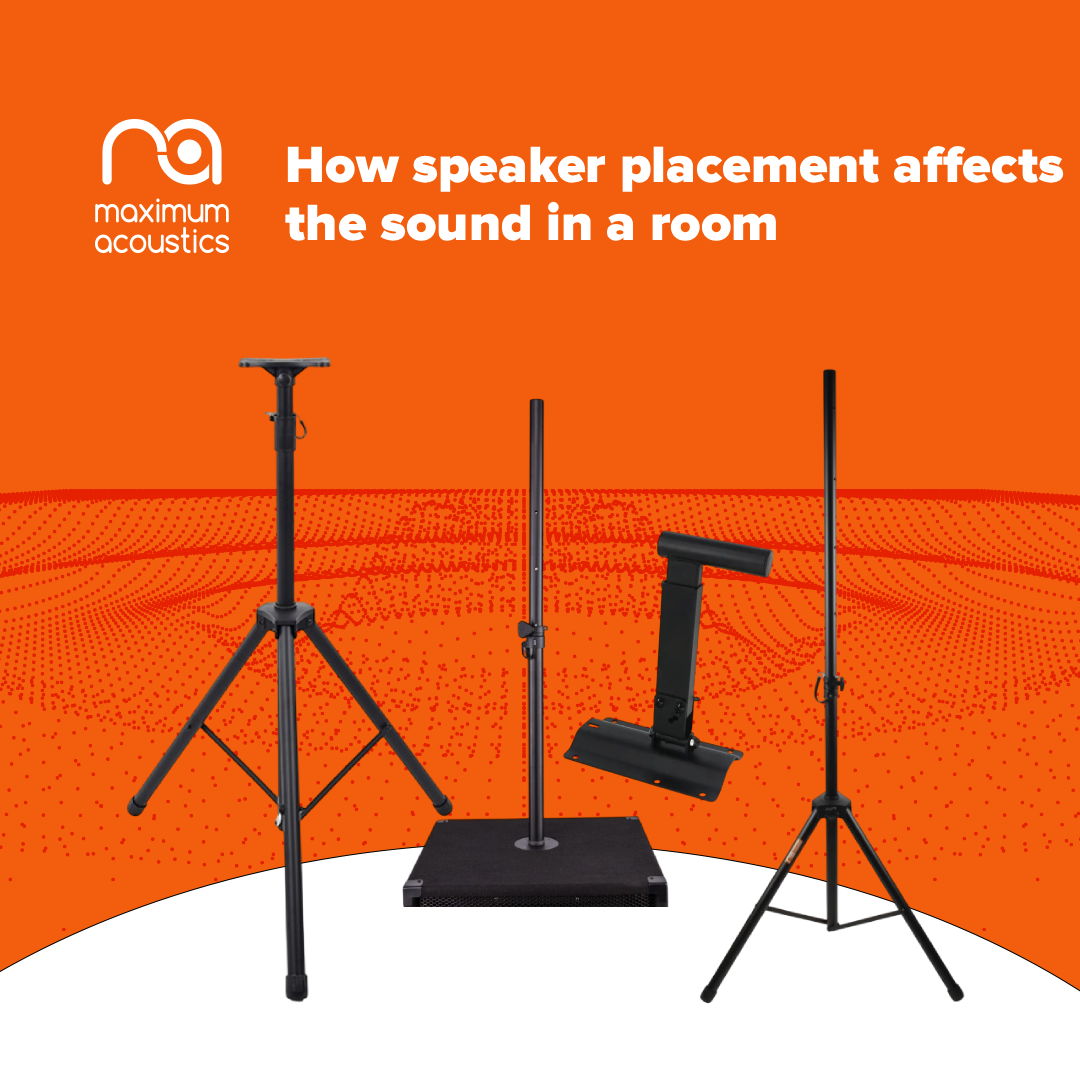 How to properly place speaker systems in a hall: a guide from Maximum Acoustics