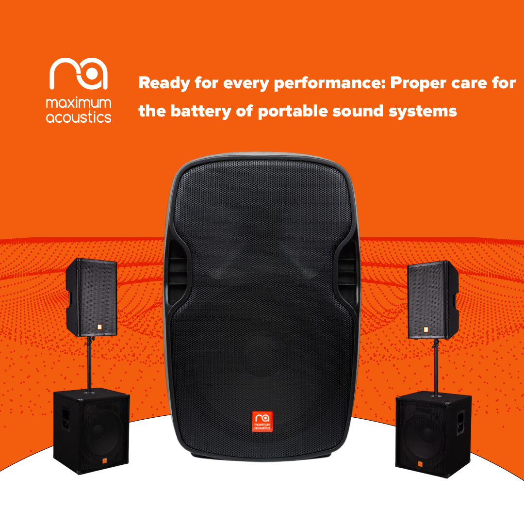 How to extend the lifespan of the built-in battery in a portable speaker