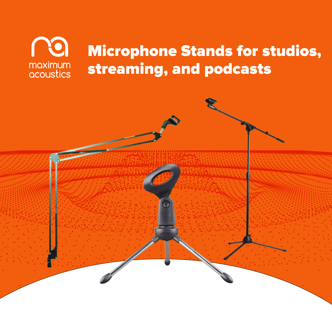 How to choose a microphone stand: an overview of models for studios, streaming, and podcasting