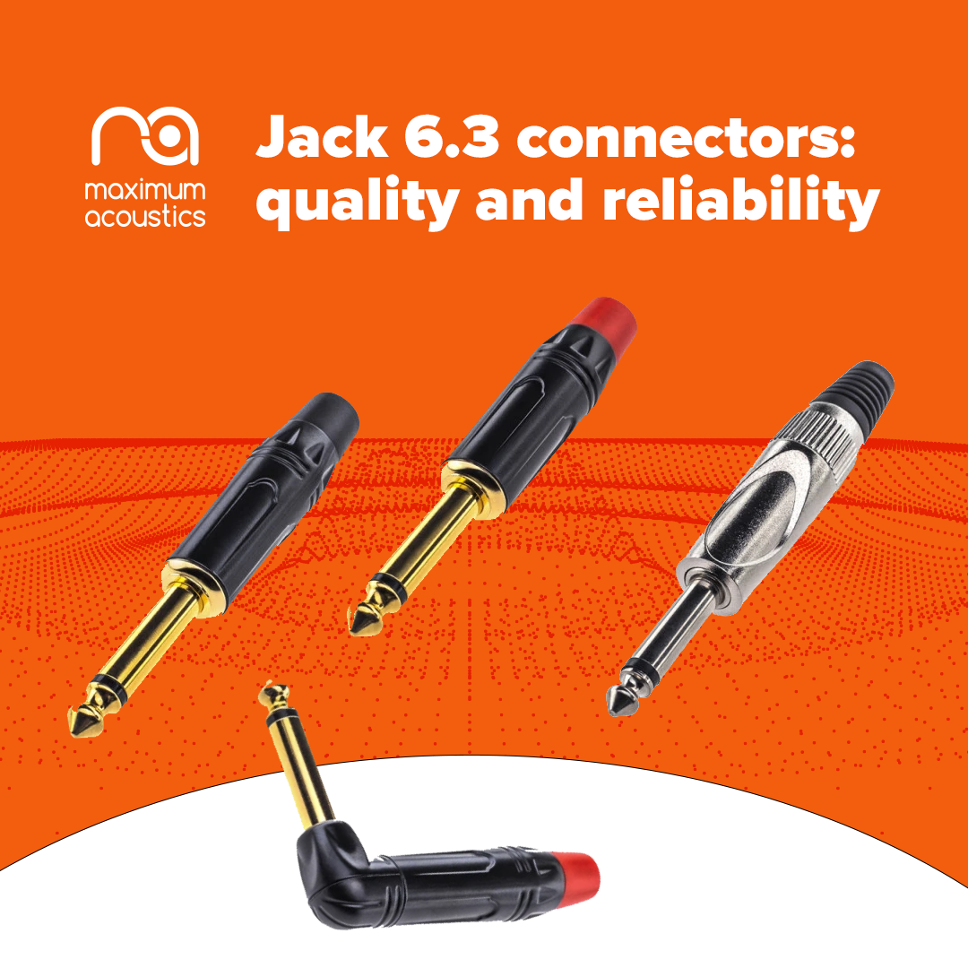 Reliable Jack 6.3 connectors – a professional solution for clear sound