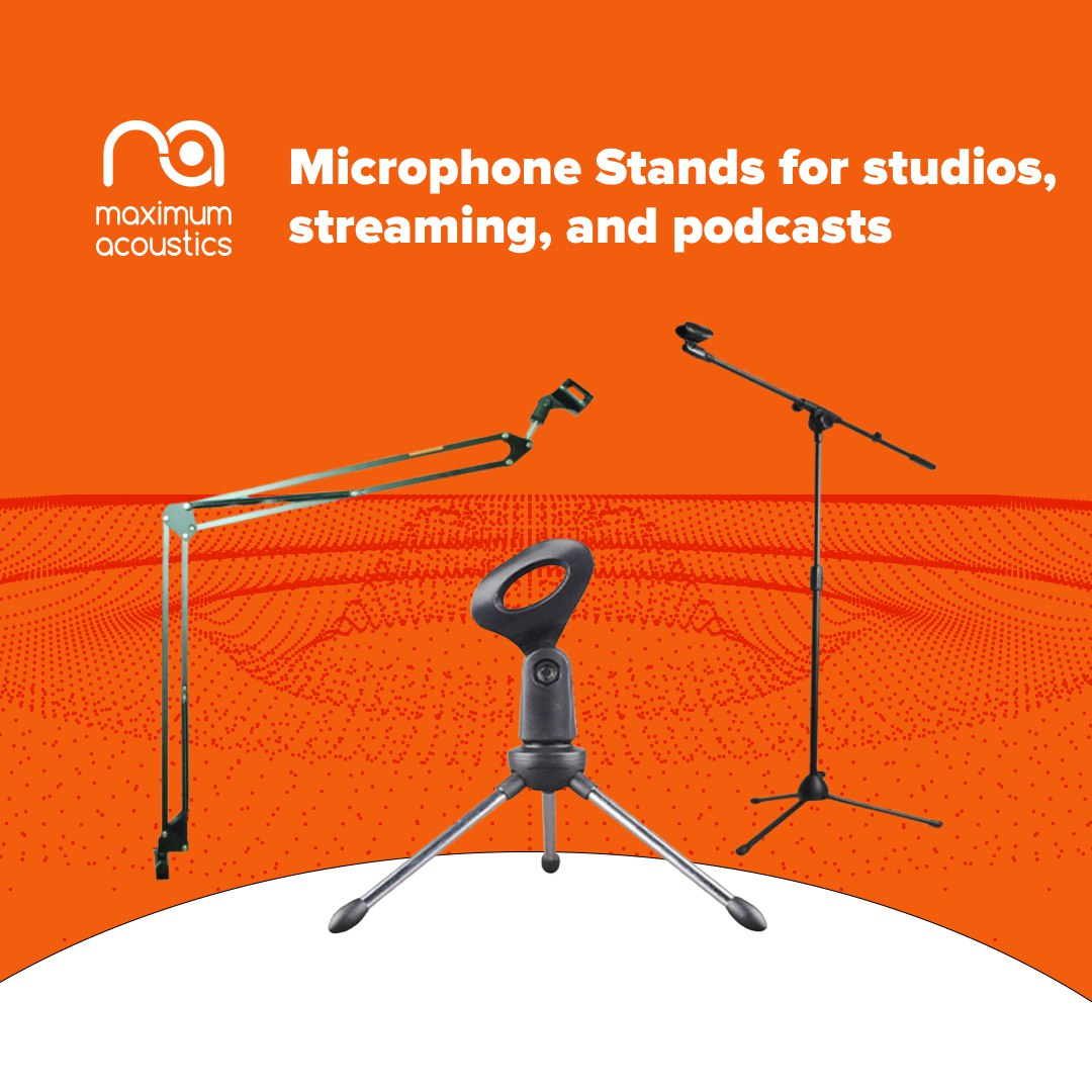How to choose a microphone stand: an overview of models for studios, streaming, and podcasting